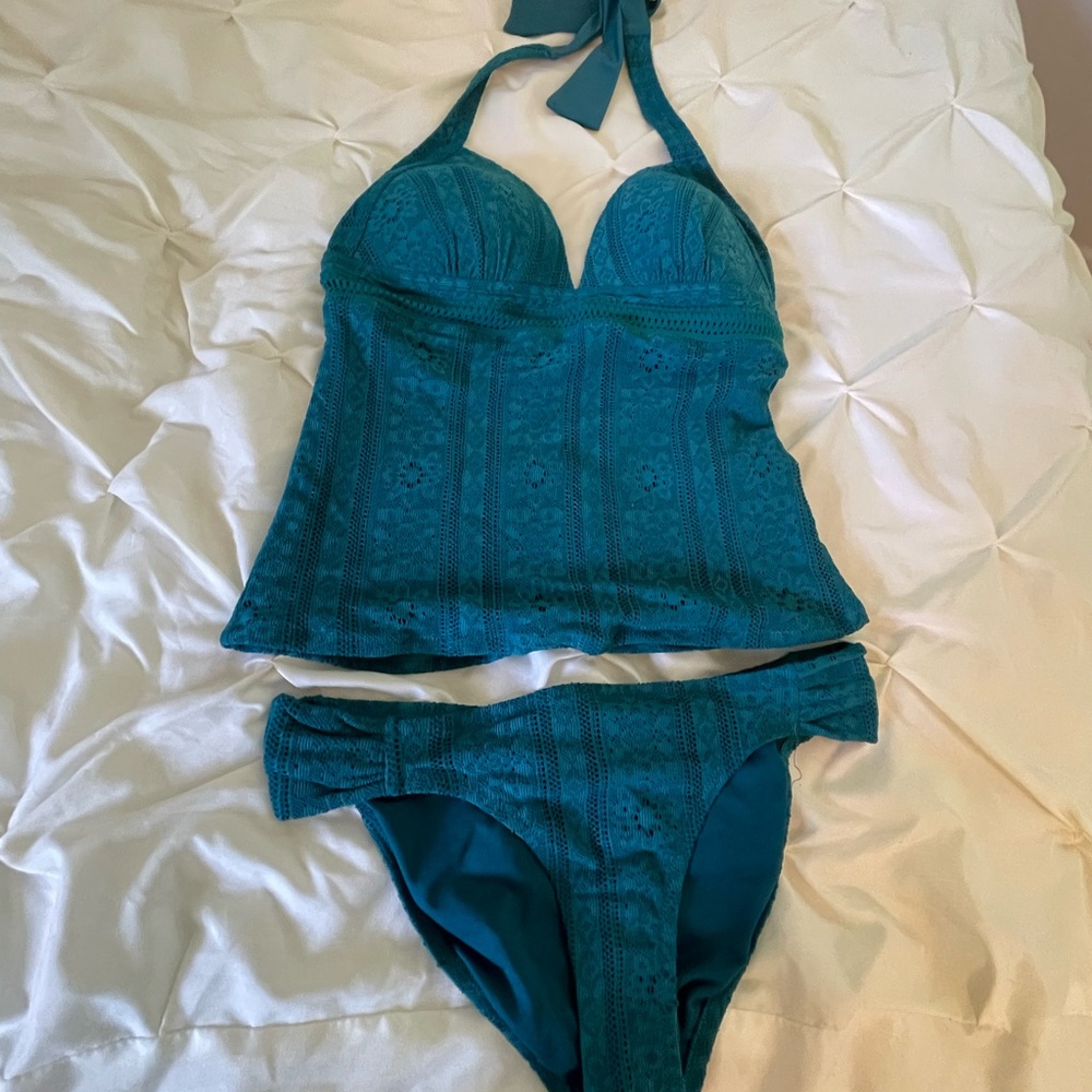 Teal swimming suit - M - Jessica Simpson - New